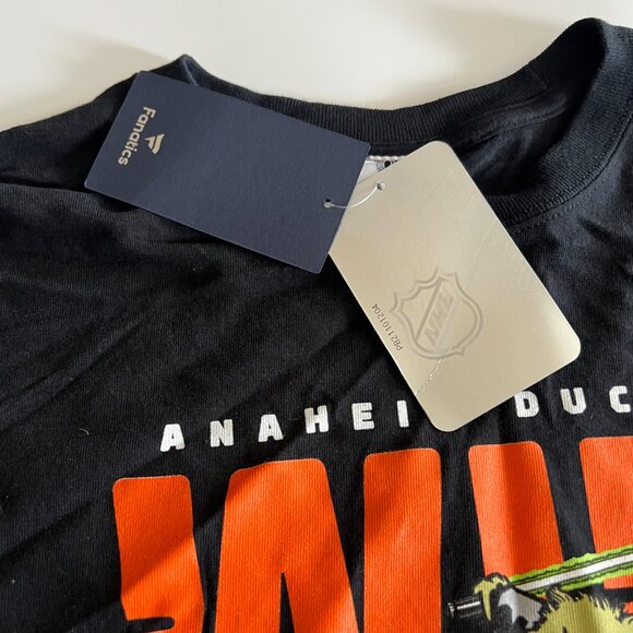 NWT Mens XL Anaheim Ducks Star Wars Long Sleeve Shirt - Picture 3 of 7